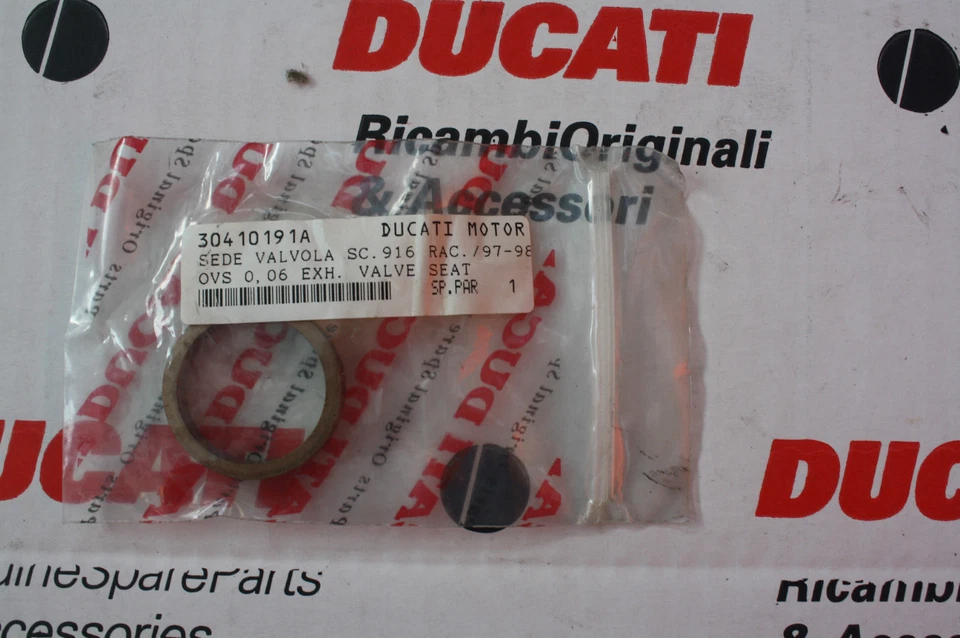 Sede valvole Di Scarico Per Ducati 916 Racing 97/98 cod 30410191A - Imagen 1 de 1