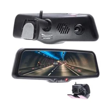 Master Tailgaters 10" OEM Rear View Mirror Dash Cam with 10" LCD Screen | Rea...