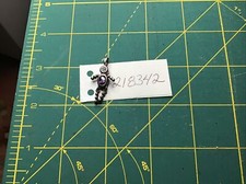 STERLING SILVER .925 BIRTHSTONE boy CHARM purple amethyst