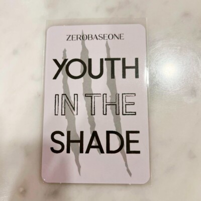 ZB1 ZEROBASEONE Ricky YOUTH IN THE SHADE Soundwave Lucky Draw