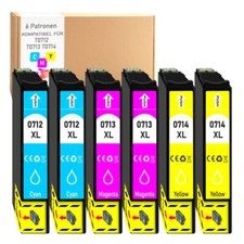 6 cartucce stampante a colori per Epson Stylus SX400 SX405 SX410