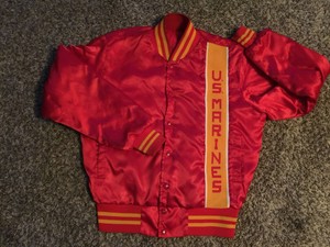 marine corps varsity jacket
