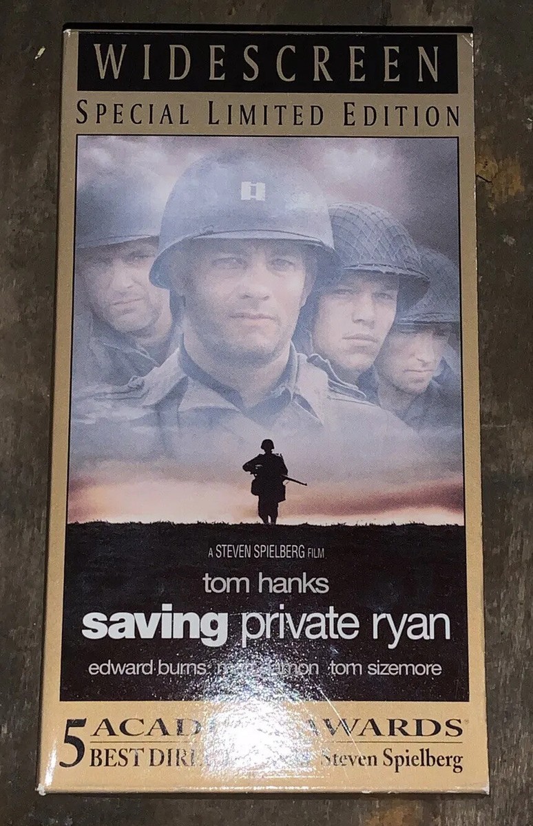 Saving Private Ryan (Widescreen Limited Edition VHS) | eBay