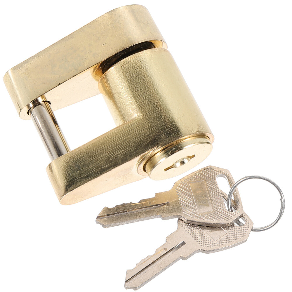 Trailer Hitch Safety Pin Lock Tongue for Protection Brass eBay