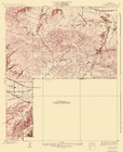 Topographical Map - La Habra California Quad - USGS 1927 - 23 x 28.06