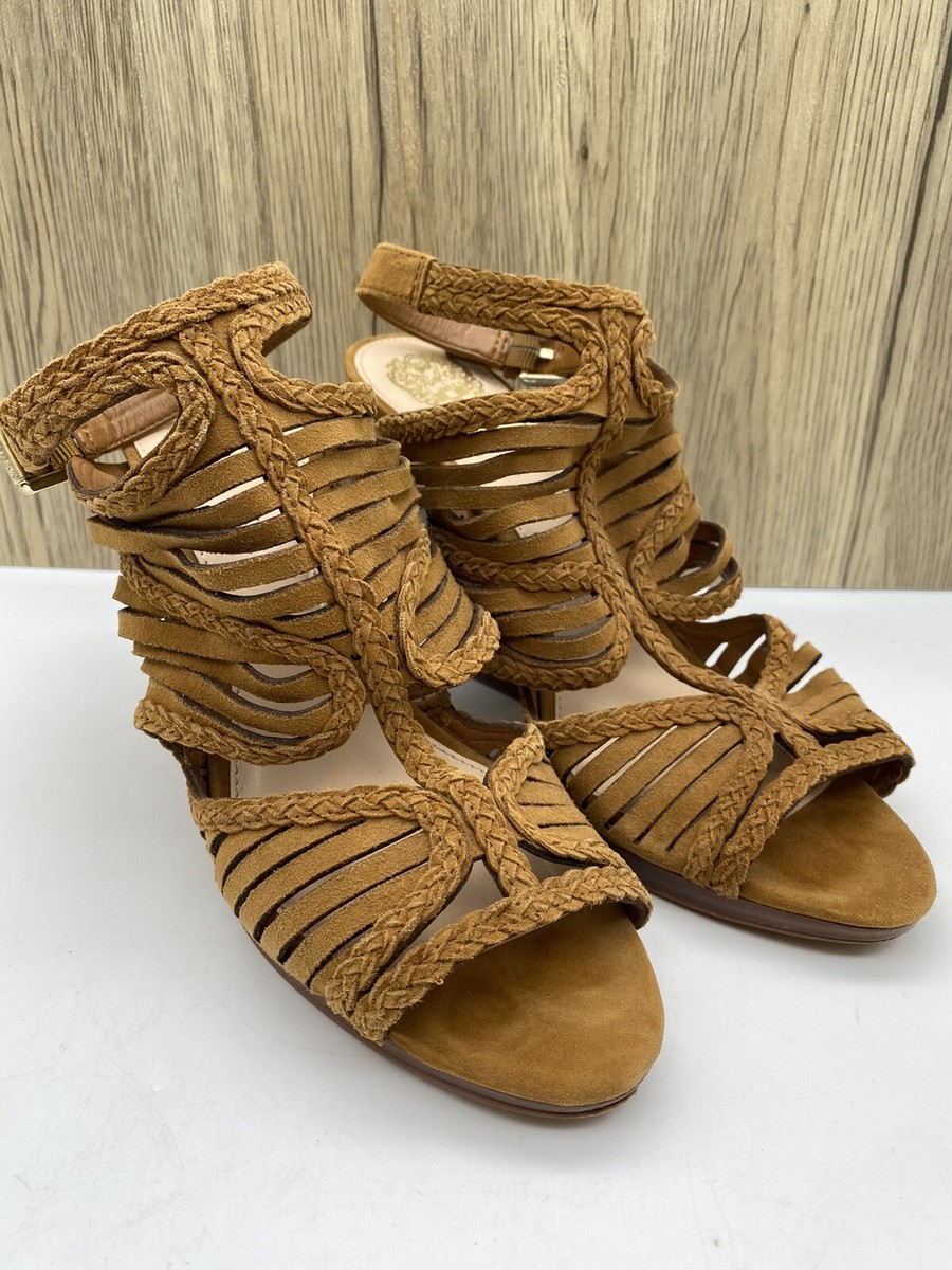 Vince Camuto Women's Janil Suede Strappy Sandal Size 9M MSRP $140