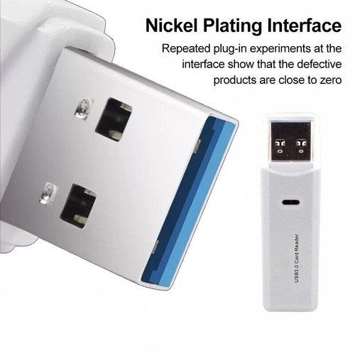 2 In 1 USB 3.0 Card Memory Reader High Speed SD SDHC SDXC Micro Writer Adapter - Picture 9 of 17