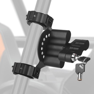 Chelhead UTV Gas Can Roll Bar Pack Mount with Key Lock for 1   1.5   1.75  ... 