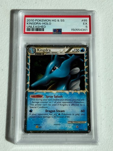 Kingdra graded PSA 5 for sale on eBay