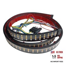 60 Inch Truck Tailgate Light Bar, Triple Row LED Truck Tailgate Side 48 inch