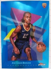 2024-25 Topps Finest Antonio Reeves Blue Refractor /175