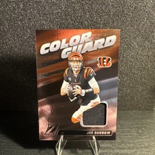 2024 Panini Zenith - Color Guard Joe Burrow #CG11