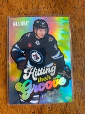 2025-26 Upper Deck Allure Hitting Their Groove #HTG-8 Cole Perfetti