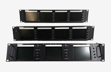 Lot of 3 Marshall Electronics LCD Monitors V-R44P and V-R43P No Power Supplies