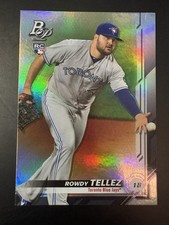 Rowdy Tellez RC 2019 Bowman Platinum Rookie Card Toronto Blue Jays. rookie card picture