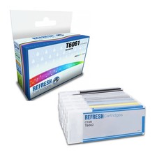 Refresh Cartridges 6 Pack Full Set T6061 Ink Compatible With Epson Printers