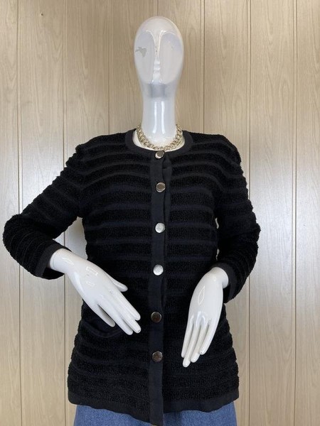 Women Escada Sweater Black Wool 38 / M / 46 #7OR9