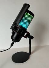 ZEALSOUND Gaming Microphone USB Mike Condenser Mike PC Mike Phone Mike RGB Cardi