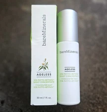 BareMinerals Ageless 10% Phyto Retinol Night Concentrate 30 ml/1 oz NIB!