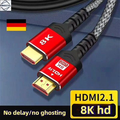 8K HDMI 2.1 Kabel DSC Ultra HighSpeed 48Gbit/s Ethernet eARC UHD HDTV HDR10 PS5