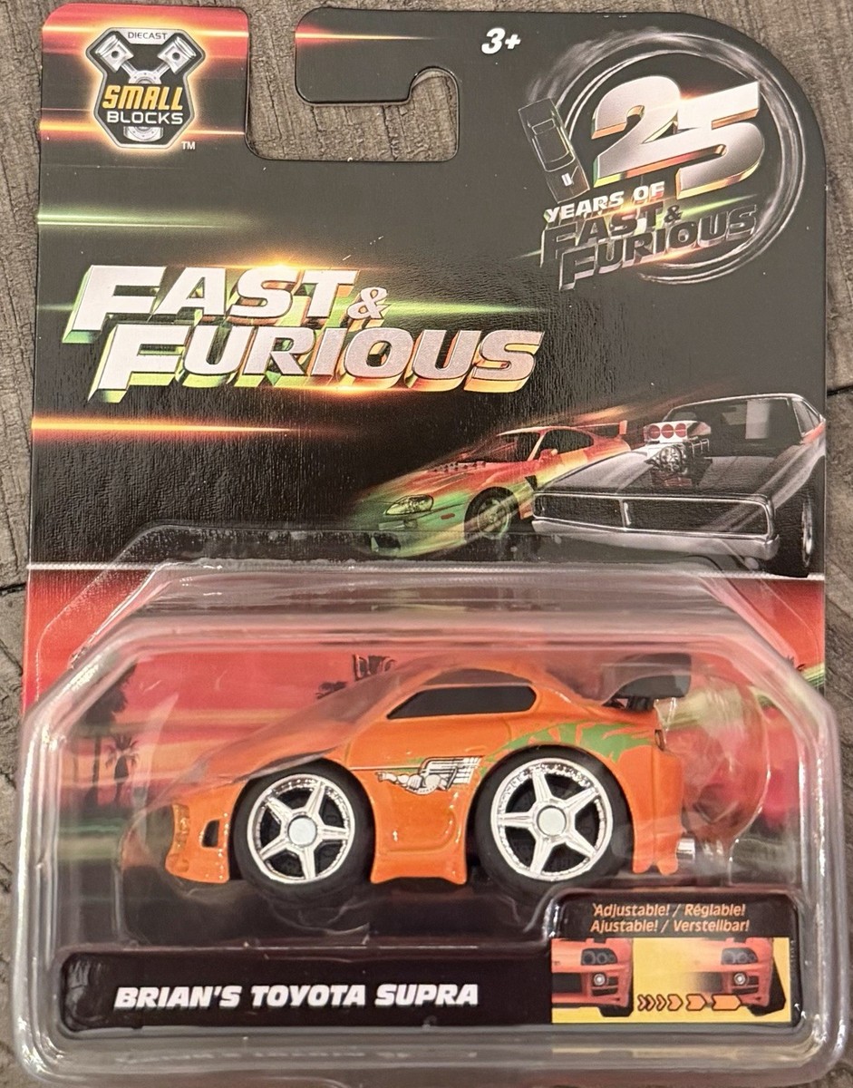 Jada 1:43 25 Years Of Fast & Furious 2026 Small Blocks Brian's