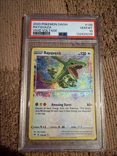 Rayquaza 138/185 Swsh04: Vivid Voltage Holo