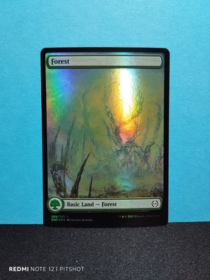FOIL FULLART Forest / Wald - MTG Magic