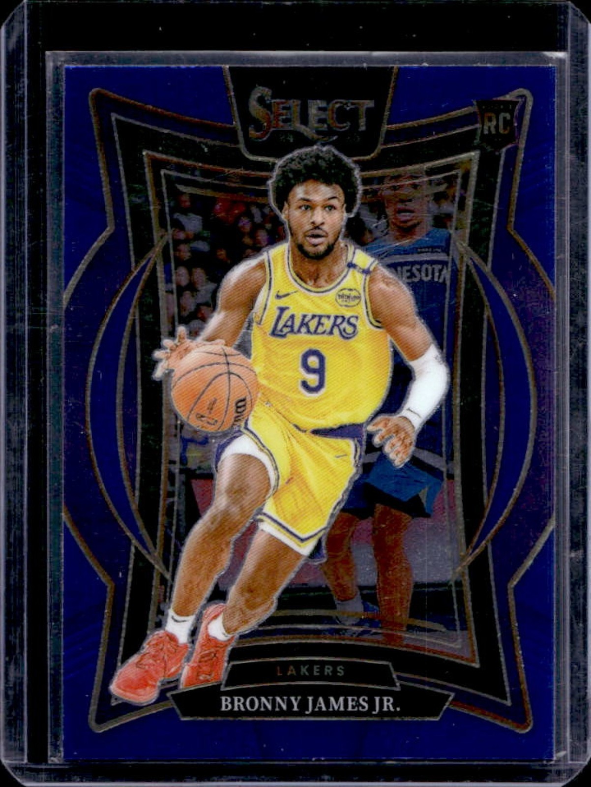 2024-25 Select Bronny James Jr. Concourse RC Blue Retail #90 Lakers