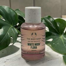 The Body Shop White Musk Flora Vegan EDT Eau De Toilette 60ml / 2 oz.