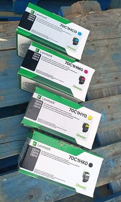 Lexmark High Yield Return Program Toner Cartridge Set For CS310 CS410 CS510