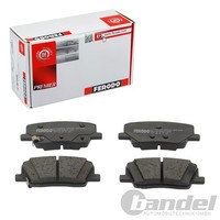 Ferodo ECO-FRICTION BremsbelÄGe Hinten Passend FüR Kg Mobility Rexton Ssangyong