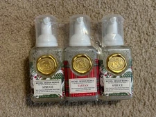 Set 3 Michel Design Works Foaming Hand Soap (2) Spruce and (1) Tartan Foam S06