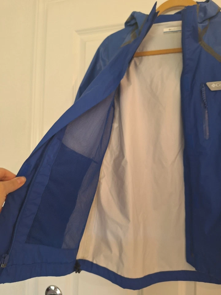 Chaqueta para mujer Columbia Outdry azul híbrido glacial talla S/P Foto 3 de 4