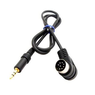 3,5 Mm Mini-Buchse AUX 8-polig M BUS Audio-Eingangsadapterkabel Für Alpine