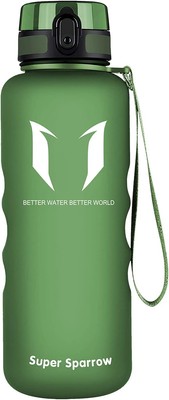 K95 Sportflasche 1000 ml von Super Sparrow - BPA-frei, Szałwia