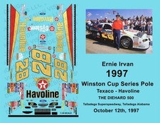 1997 - 1:24 Scale Waterslide Decals - 28 ERNIE IRVAN - Robert Yates Racing