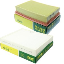 MANN-FILTER Filtersatz Innenraumfilter Luftfilter für Chevrolet Aveo