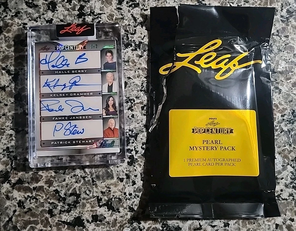 2025 Leaf Pop Century Metal X-Men 4 autógrafo pérola arco-íris arco-íris 1/2 - Imagem 4 de 4