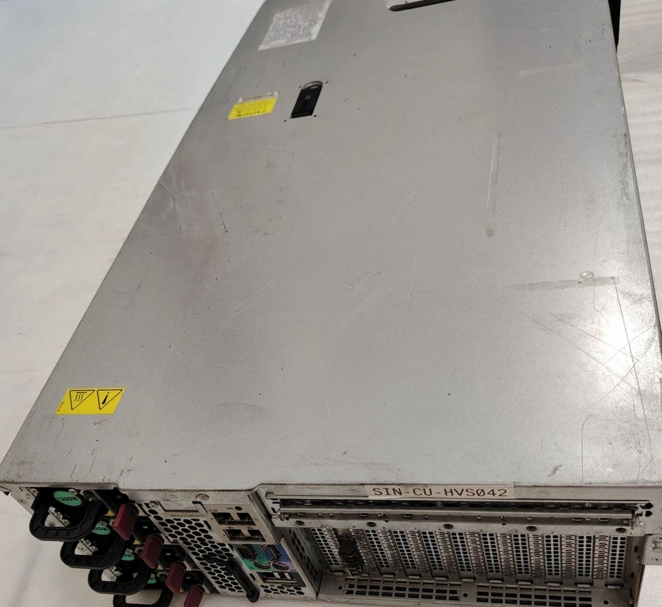 HP ProLiant DL580 G7 Server 4x Intel E7-4830 32x4GB RAM 2x600GB HDD 4x1200W PSU - Image 4 of 4