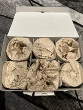 Crystalex Bohemia Glass Victoria Style 6 x 190ml Set of 6 Brand New