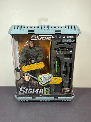 GI Joe Sigma 6 LONG RANGE Grenade Launcher 8'' Action Figure 2006 Hasbro