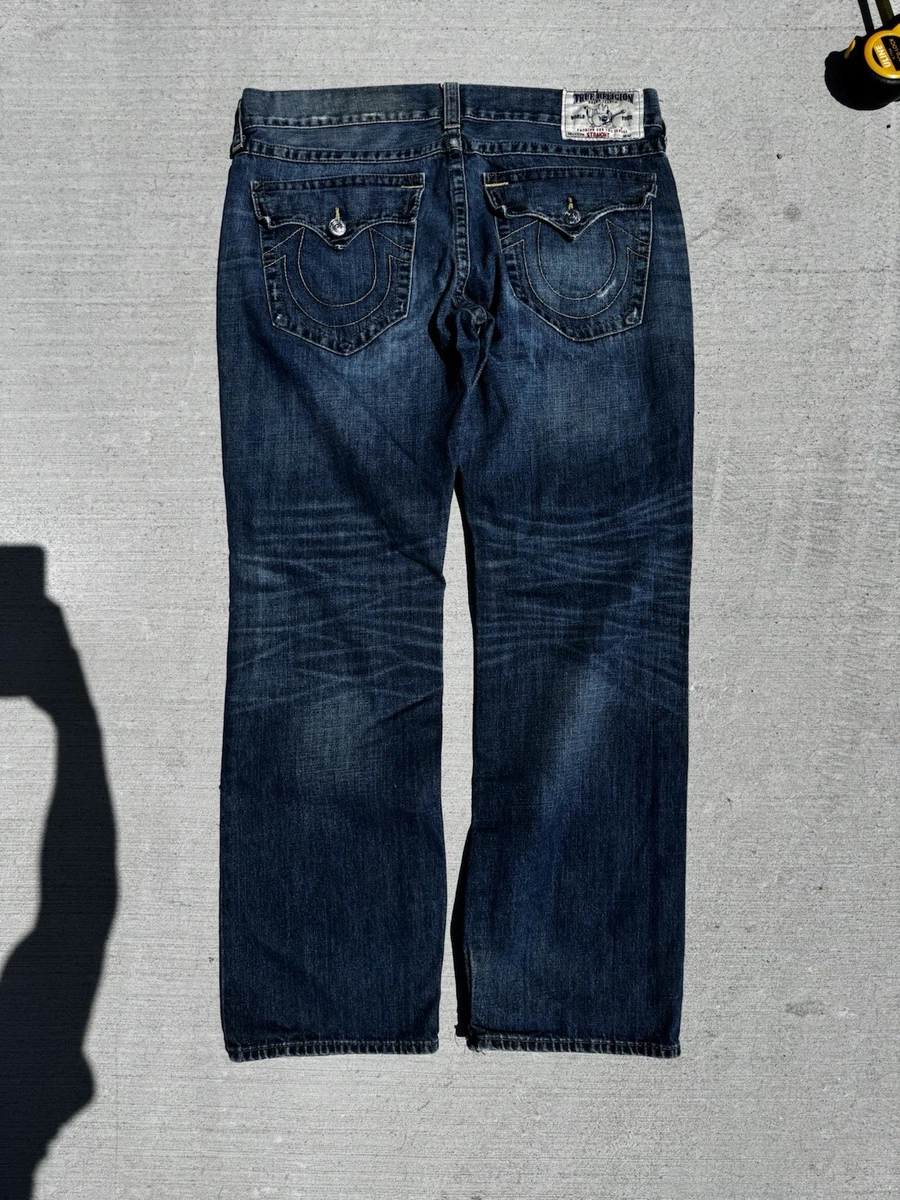 True Religion Regular Size 38 Size Jeans Men's 33 in Inseam for