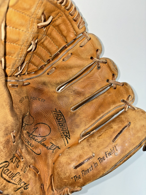 Rawlings Vintage 希少フルレザーモデル Rick Reichardt Rawlings XFG16 Autograph Model Glove Fastback RHT
