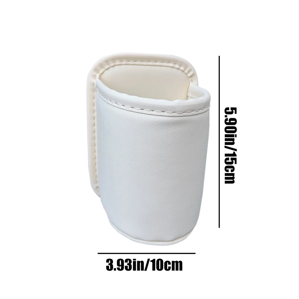Portavasos para puerta de coche uso simple y conveniente de estantes para puerta de coche 3,94x5,91 pulgadas Foto 2 de 4