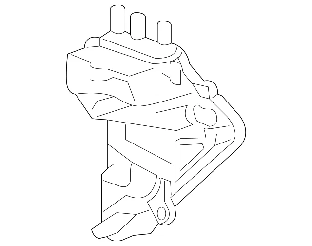 Подлинный масляный сепаратор GM Positive для вентиляции картера (PCV) 12674766 - Изображение 3 из 4