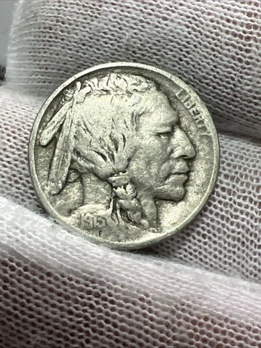 1913 Type 1 Higher Grade Buffalo Nickel -  Better Date US Coin!