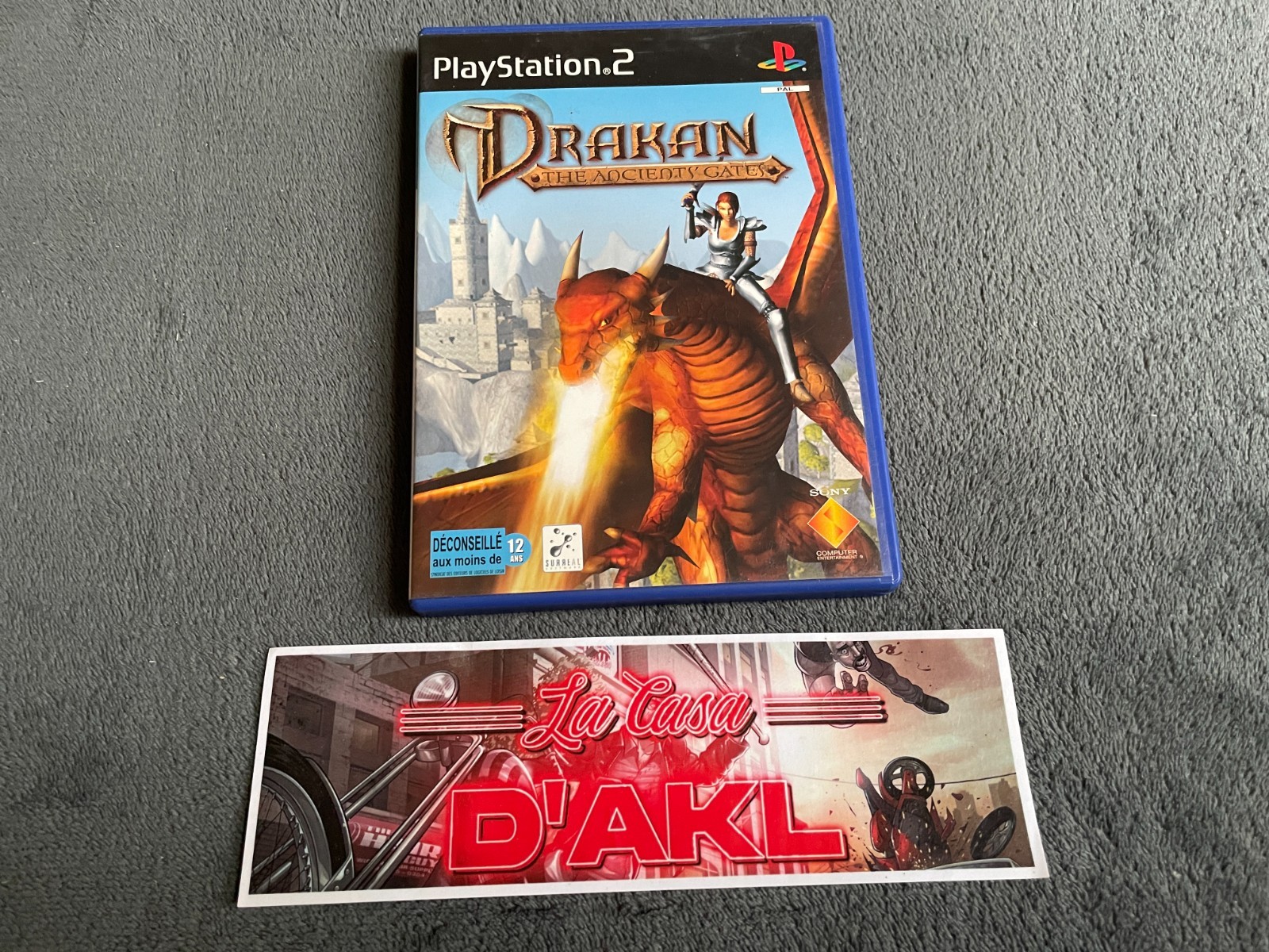 Drakan: The Ancients' Gates sans notice sur Playstation 2 PS2 - FR TTBE