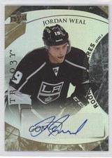 2015-16 Upper Deck Trilogy Rookie Premieres 84/399 Jordan Weal #215 Auto 1x1