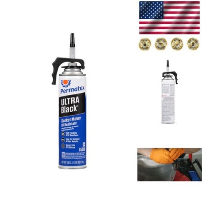 Maximum Oil Resistance RTV Gasket Maker, 9.5oz - Sensor Safe & Non-Corrosive