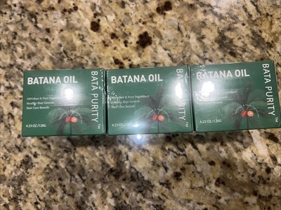 3X Bata Purity Batana Oil for Hair Growth 100% Raw & Pure 4.23oz NEW Sealed